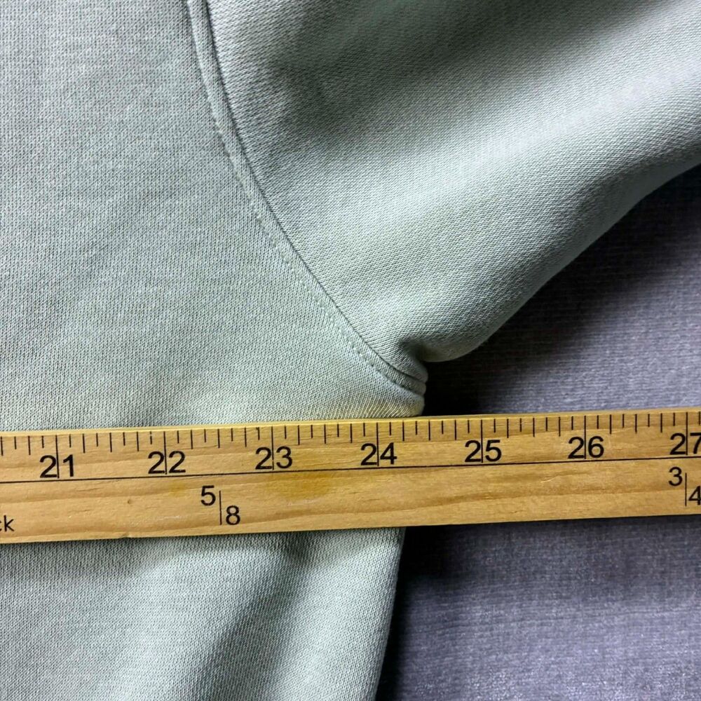 Nike Hoodie Men Small Center Swoosh Pullover Mint Travis Scott Style Fleece Logo - Picture 6 of 7